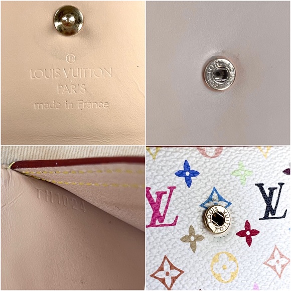 🦄AUTHENTIC🦄 Louis Vuitton Tresor Porte Murakami International Multicolored - Picture 8 of 10